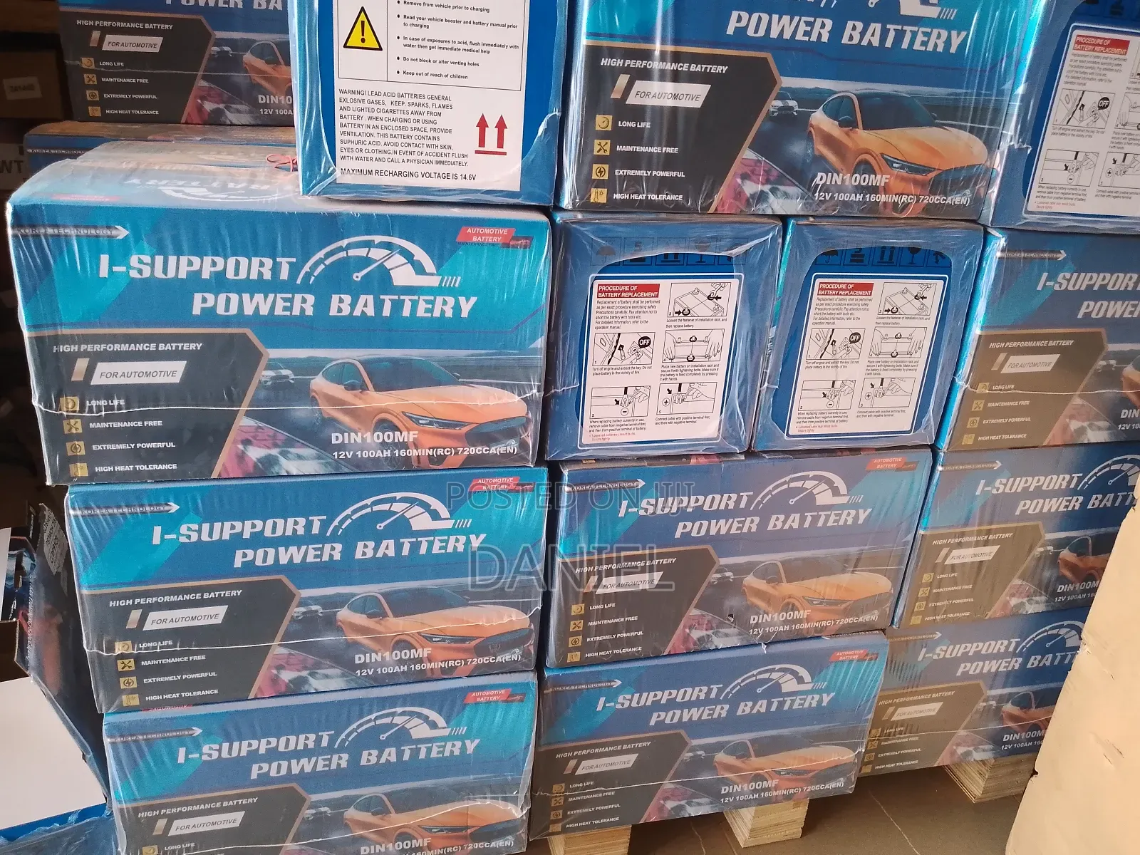 I Support Power Battery 15 Plates