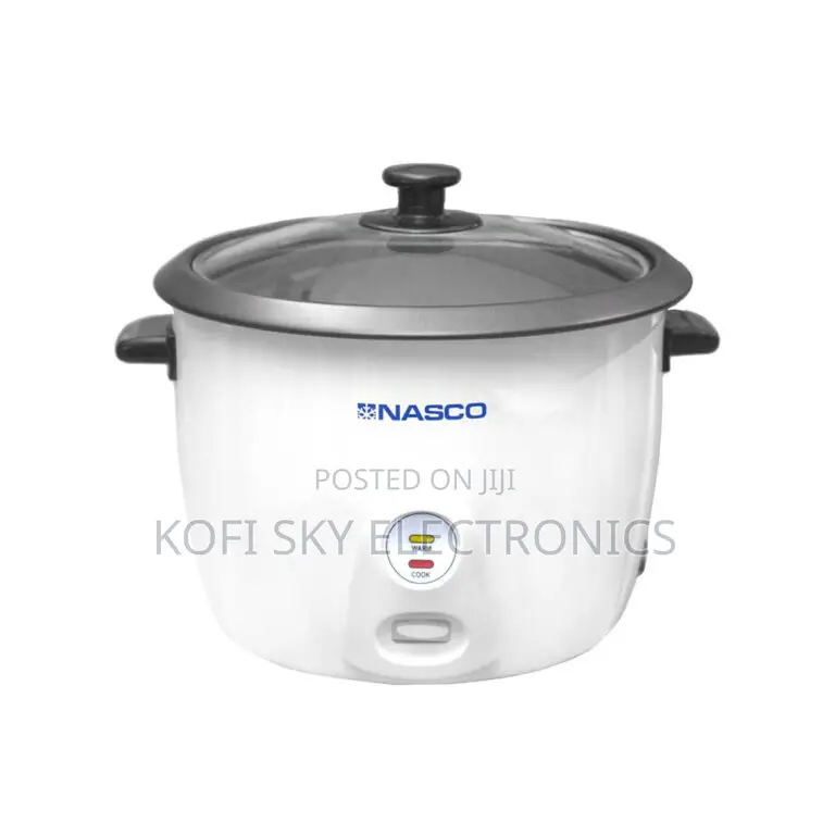 Nasco Rice Cooker Nasrc-2.8lt Black