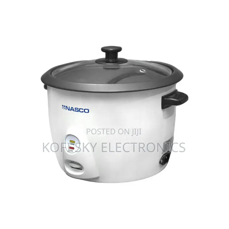 Nasco Rice Cooker Nasrc-2.8lt Black