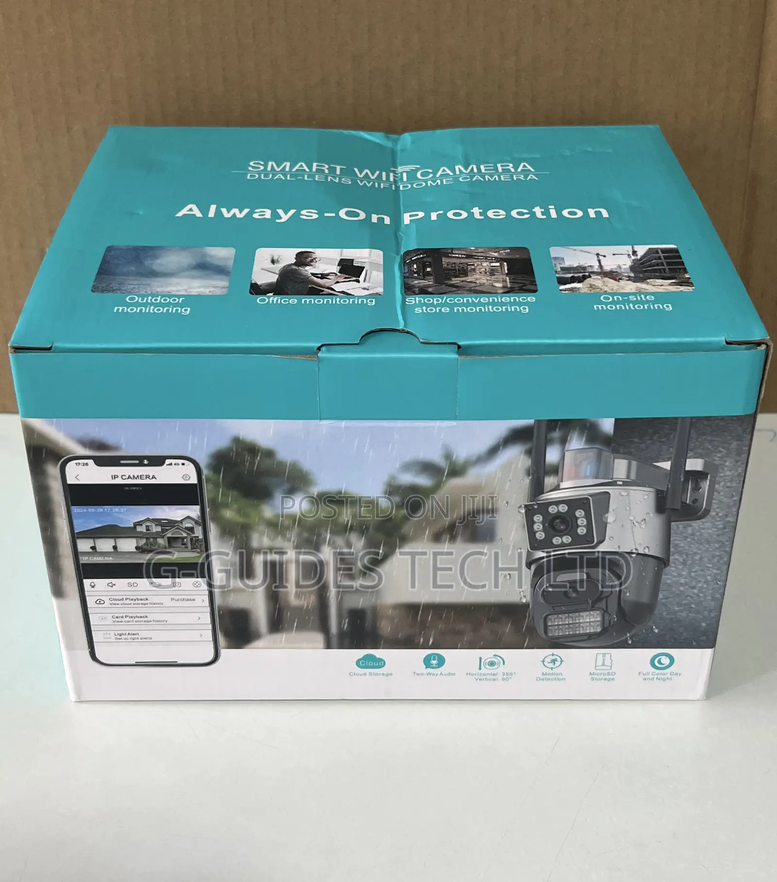 Ultra Wifi PTZ Dual-Lens Camera 6mp