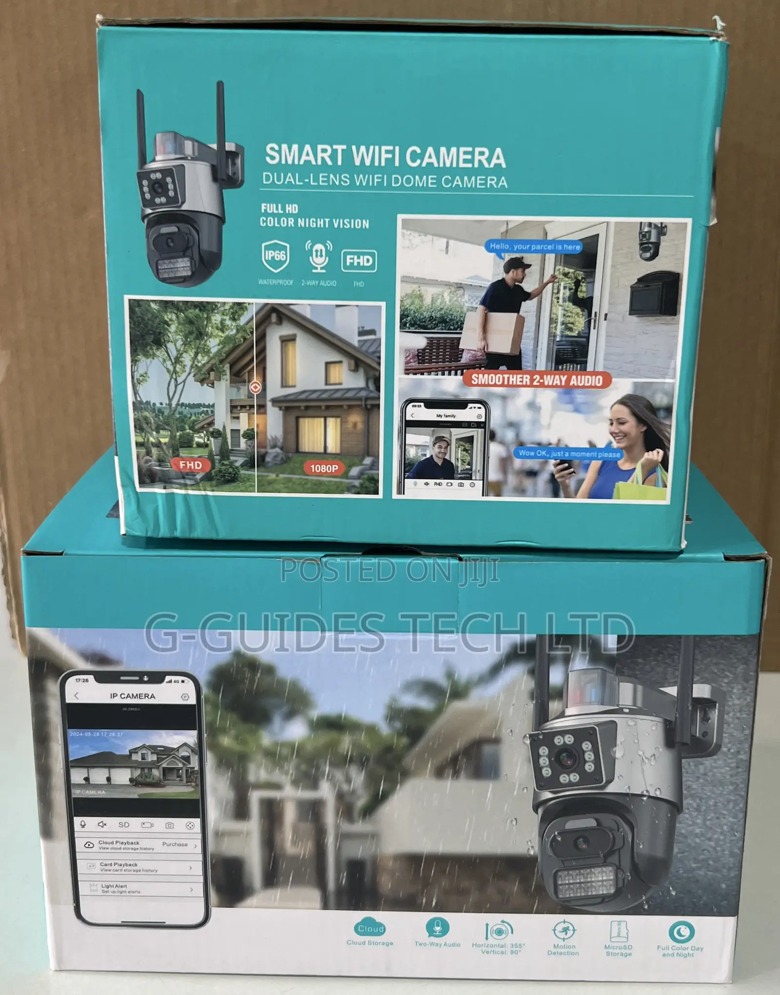 Ultra Wifi PTZ Dual-Lens Camera 6mp