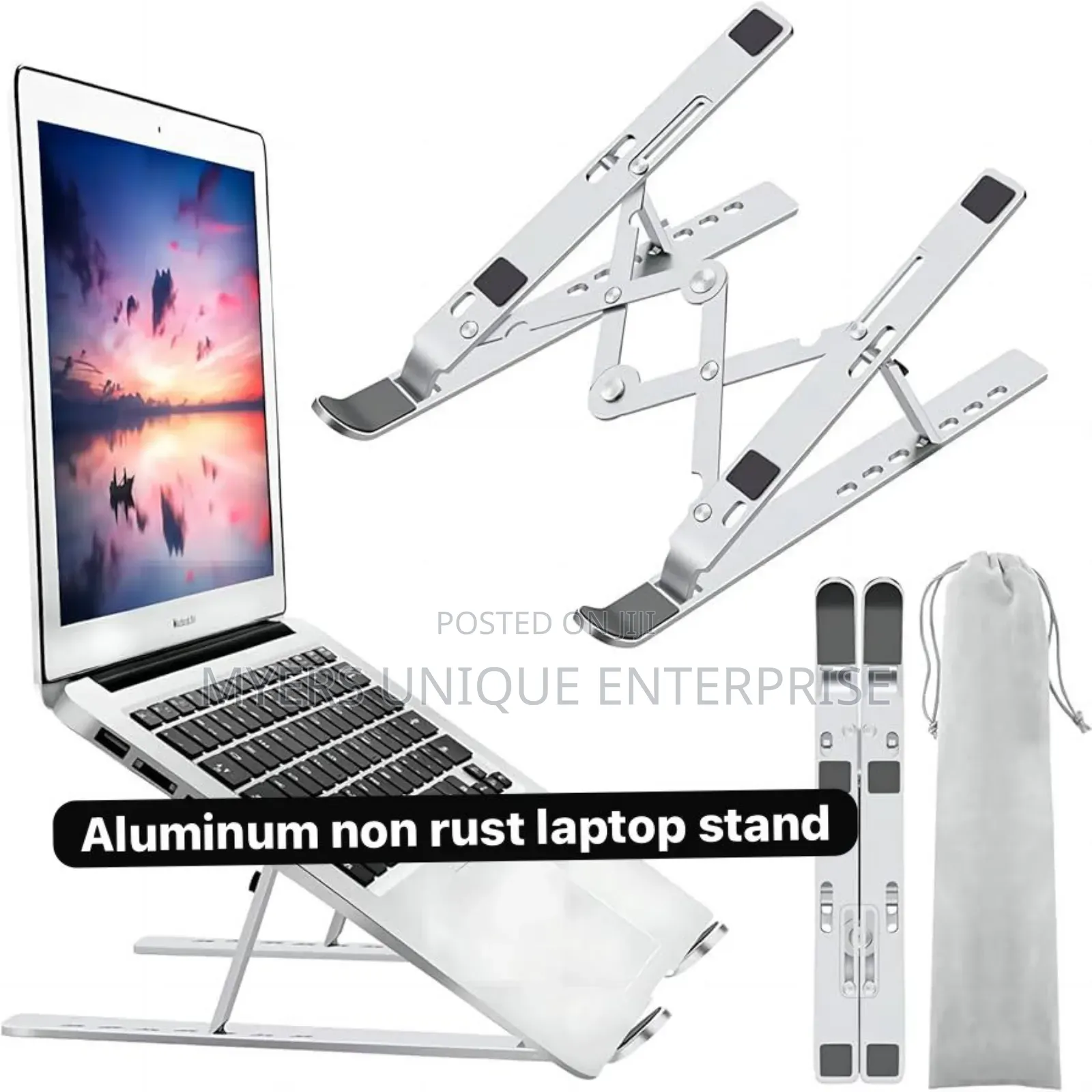 Aluminium Non Rust Laptop Stand