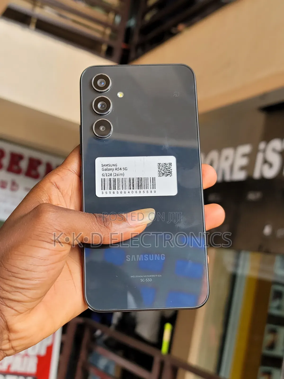 New Samsung Galaxy A54 5G 128 GB Black