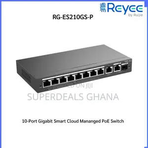 Ruijie Rg-es210gs-p 10-port Gigabit Smart Cloud Managed Poe Switch