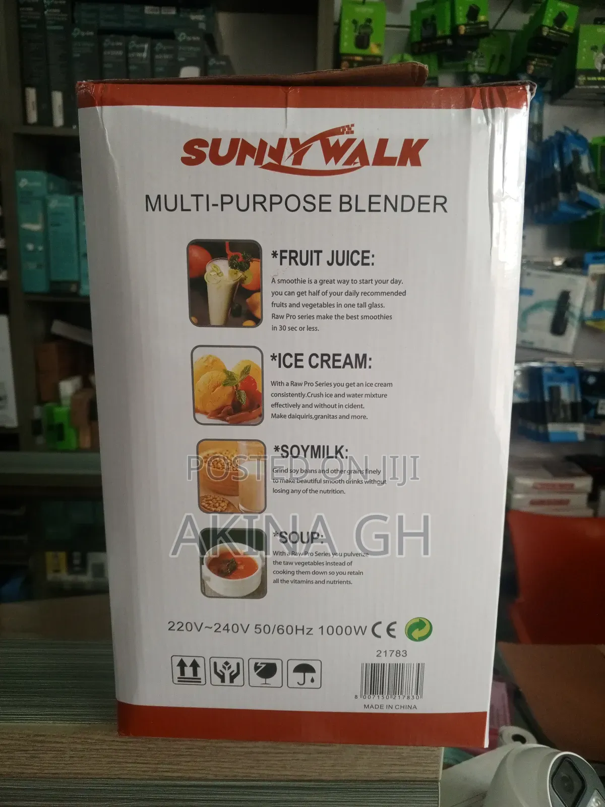Sunnywalk 2 in 1 Multi Purpose Blender