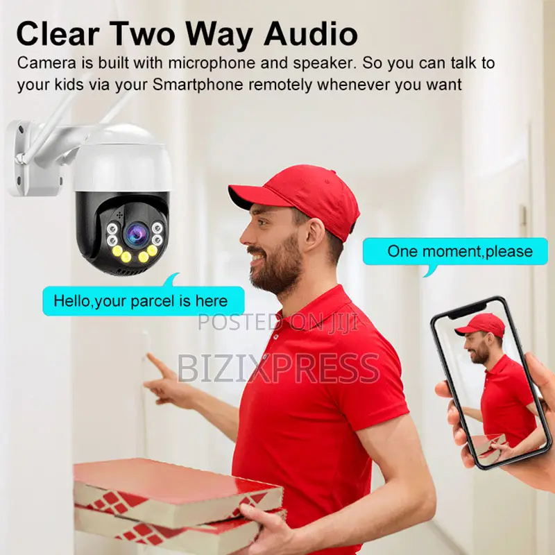 Wi-Fi PTZ Security Camera