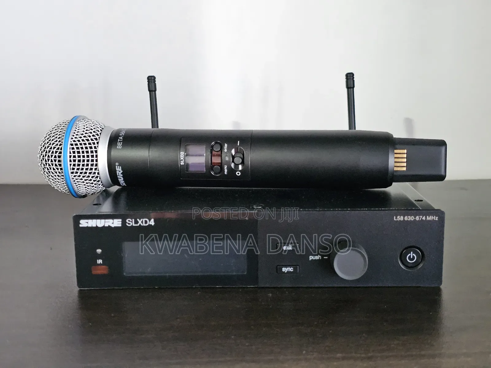 Shure Slxd4 Beta 58a Single Wireless Microphone