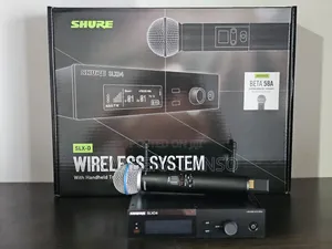 Shure Slxd4 Beta 58a Single Wireless Microphone