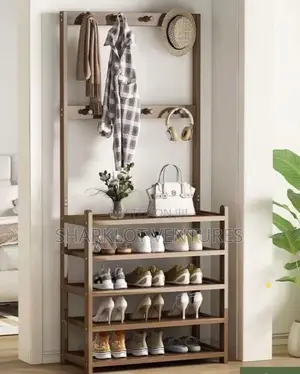 Wooden Shoe Rack for Rooms