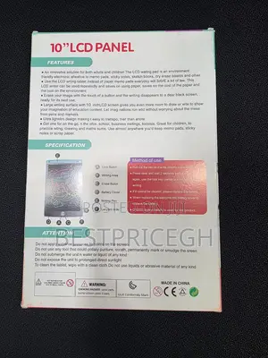 LCD Panel Colorful Writing Tablet 10 Inch