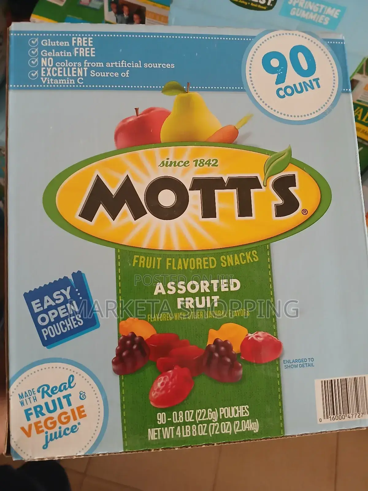 Motts Fruit Flavoured Snacks 2.04kg