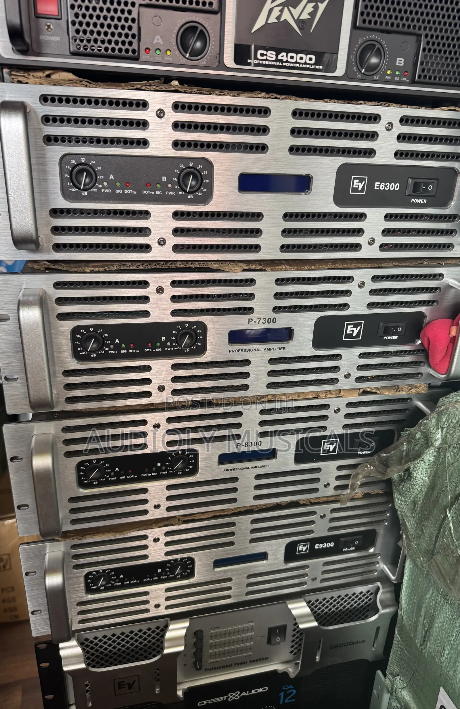 Ev /P-7300watt Mid Amplifier