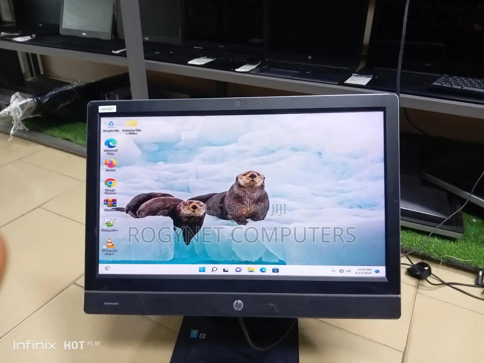 Desktop Computer HP EliteOne 800 8GB Intel Pentium HDD 500GB