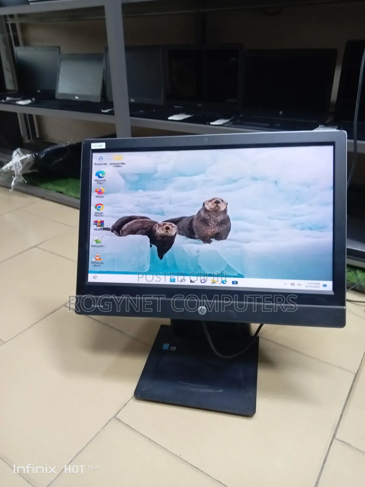 Desktop Computer HP EliteOne 800 8GB Intel Pentium HDD 500GB