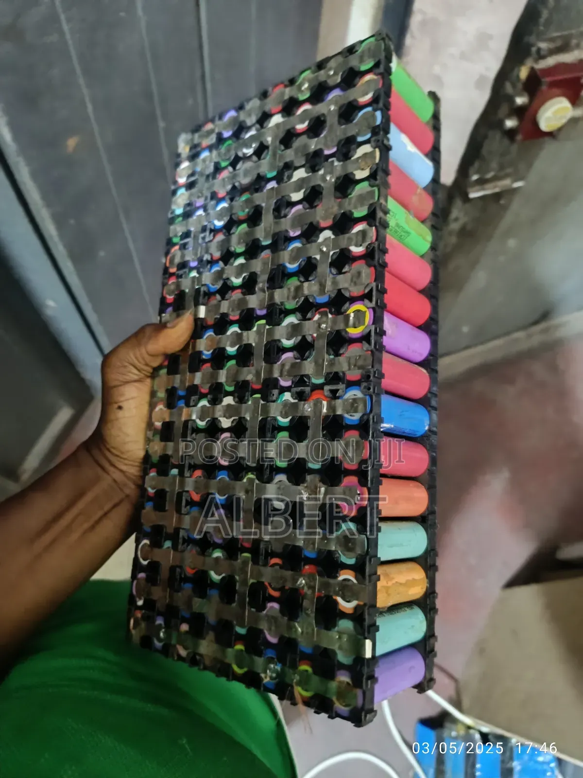 18650 Lithium Battery Holders Pair for 20 Cells