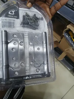 3pcs Door Hinges With Door Stopper