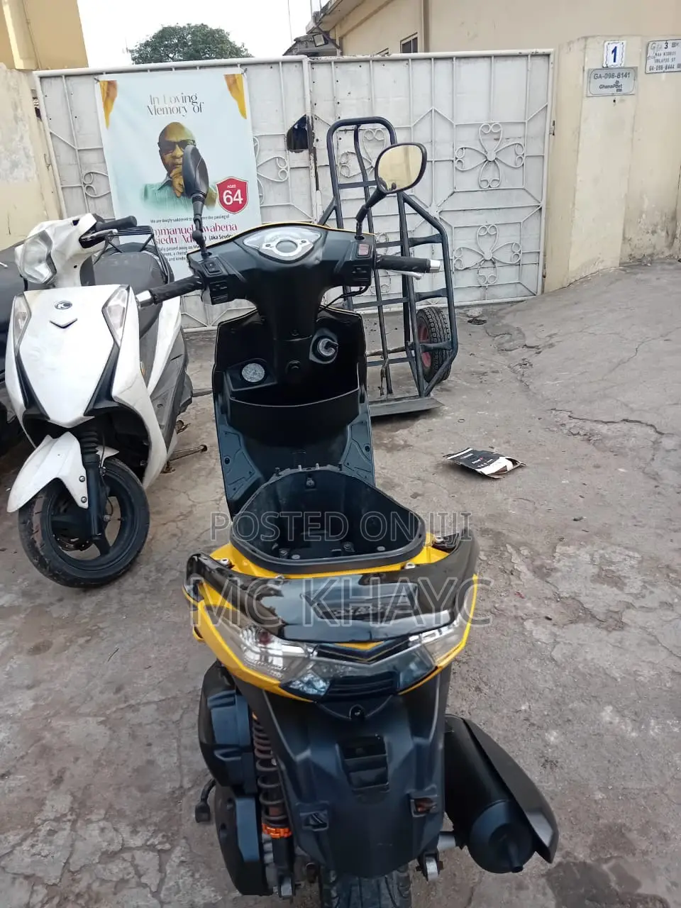 Kymco 2017 Yellow