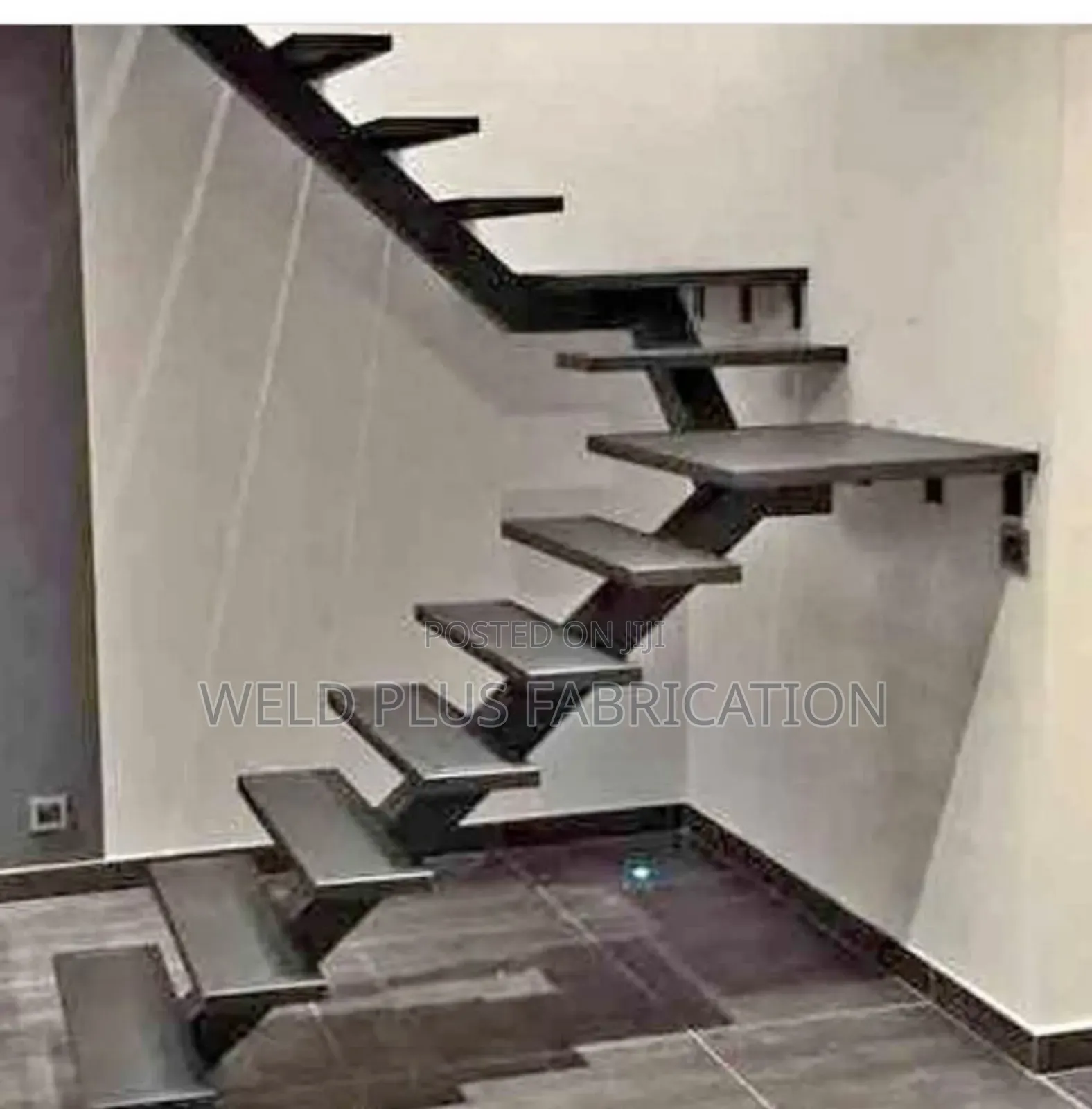 Fabricated Metal Staircase