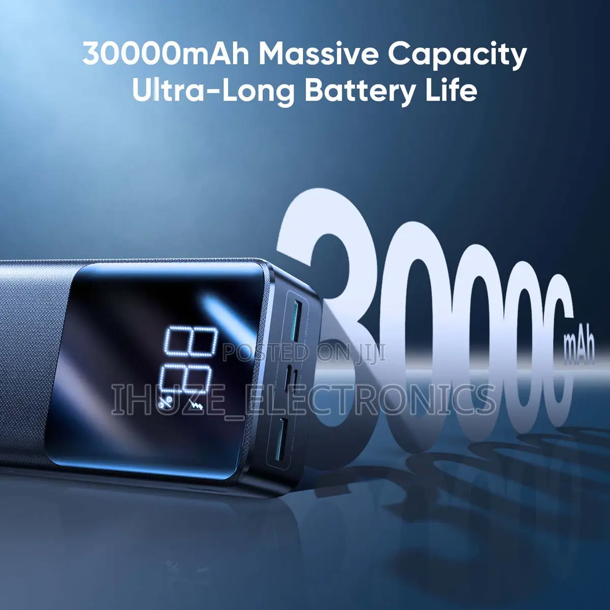 Joyroom 22.5w Fast Charging Power Bank 30000mah (Usb-C)