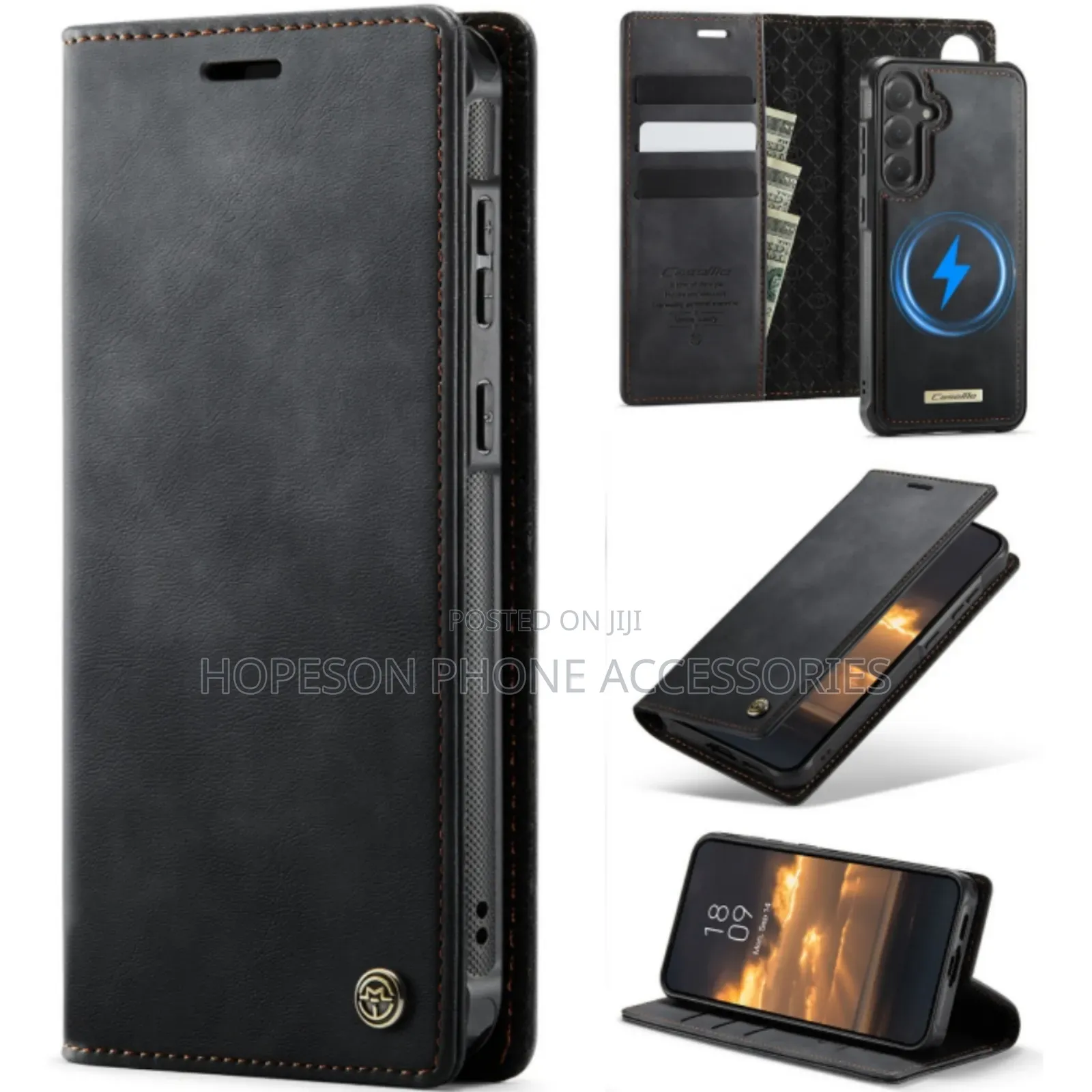 Samsung (2in1) Detachable High Quality Leather Case With Wallet