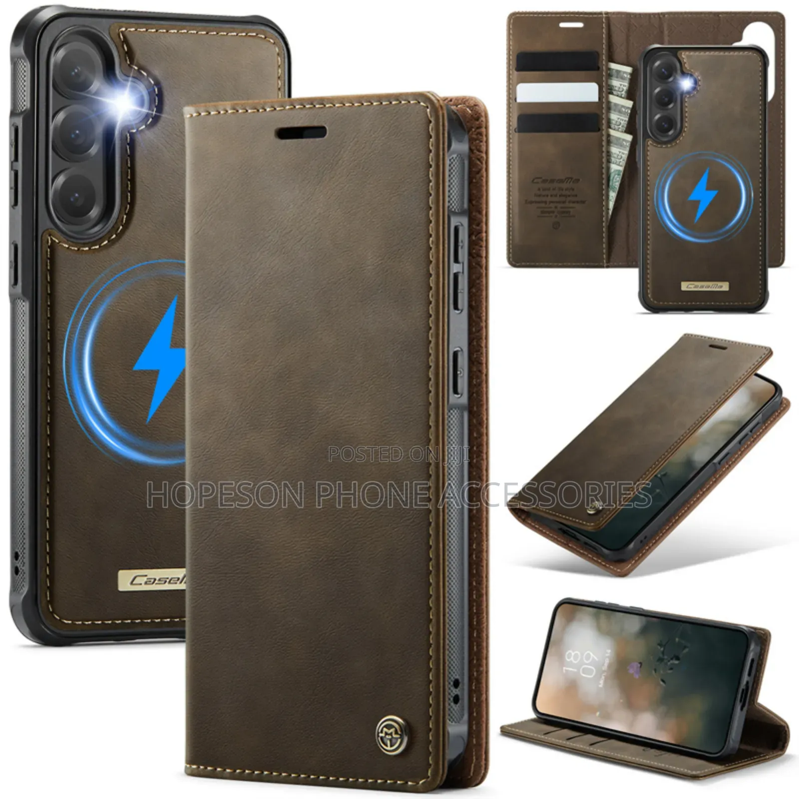 Samsung (2in1) Detachable High Quality Leather Case With Wallet