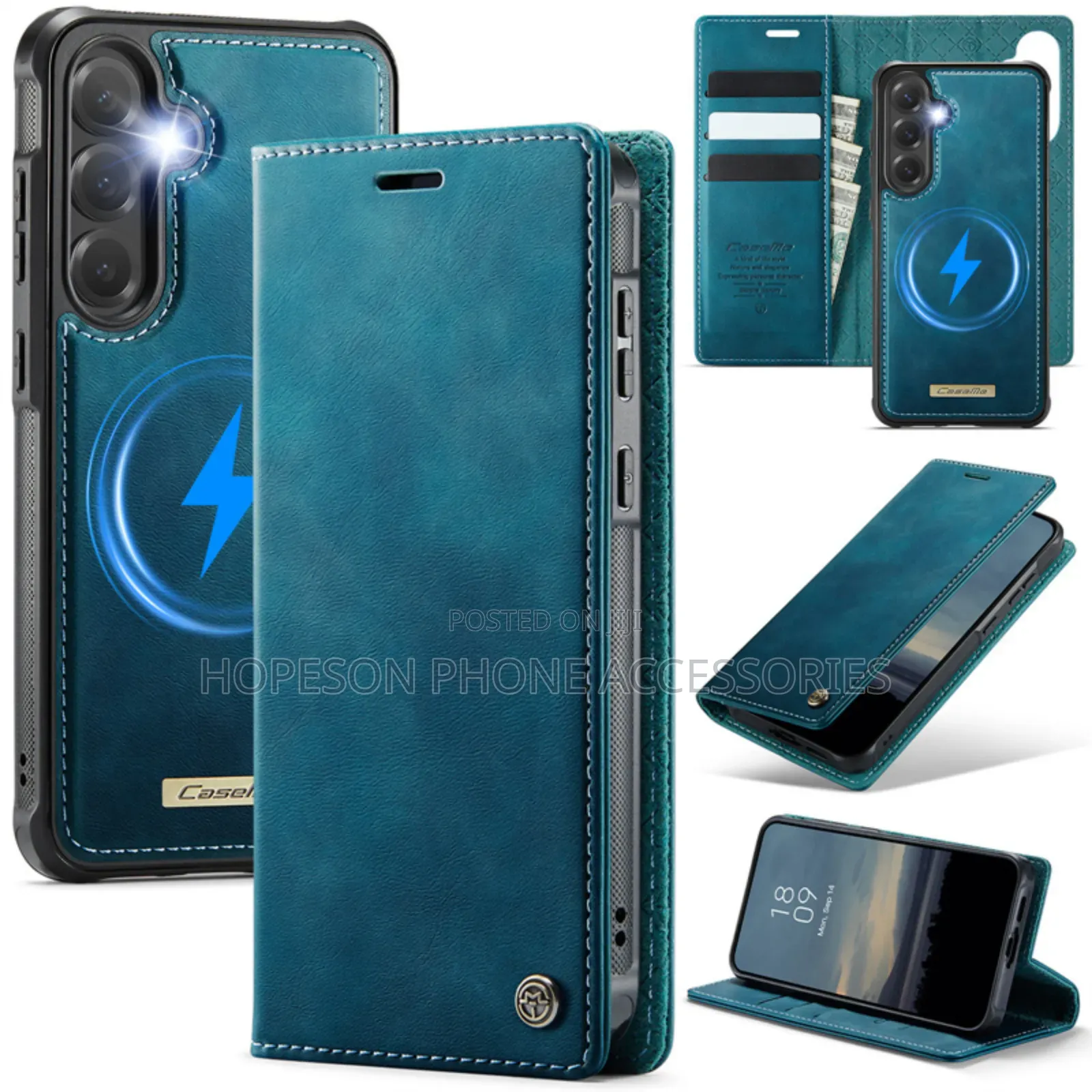 Samsung (2in1) Detachable High Quality Leather Case With Wallet