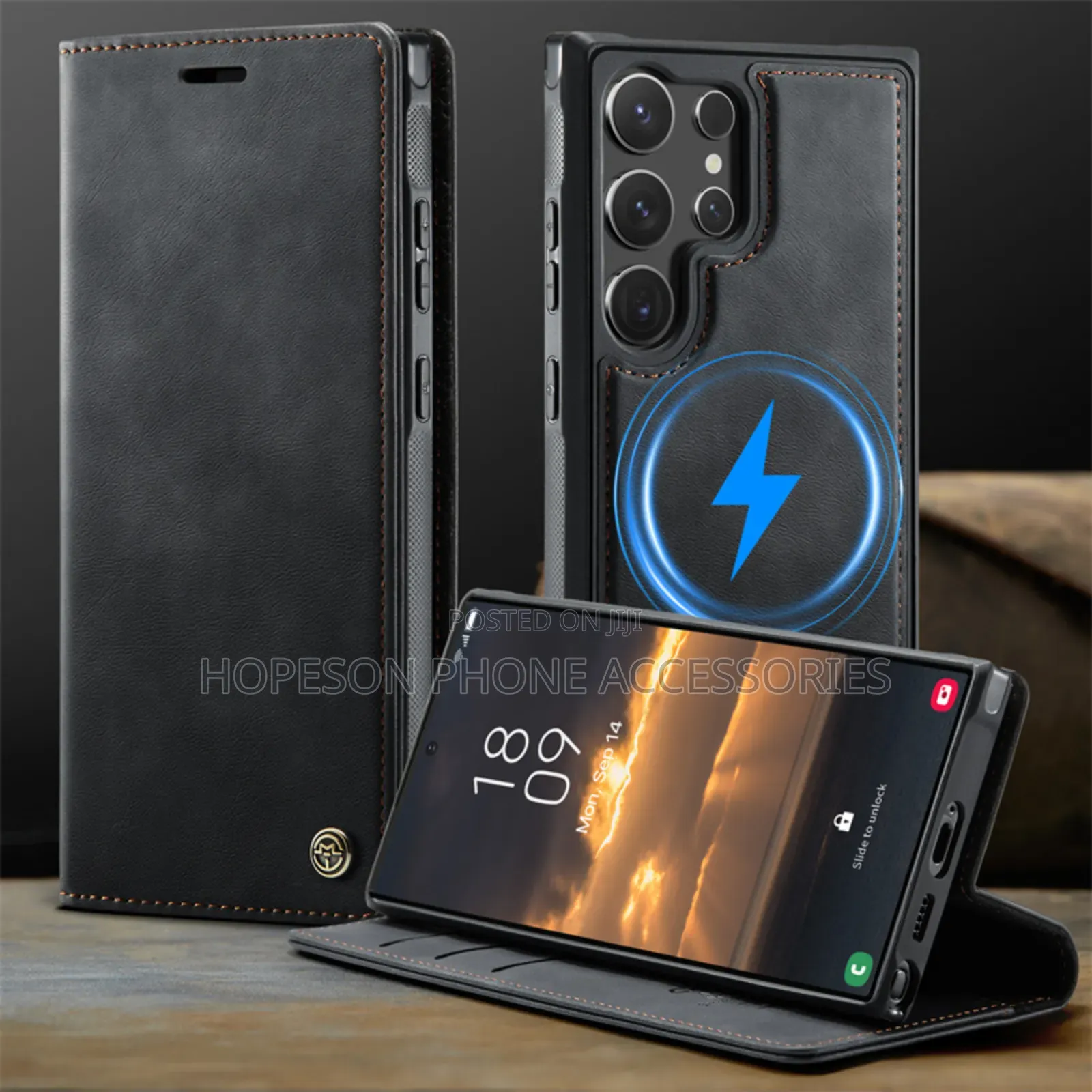 Samsung (2in1) Detachable High Quality Leather Case With Wallet