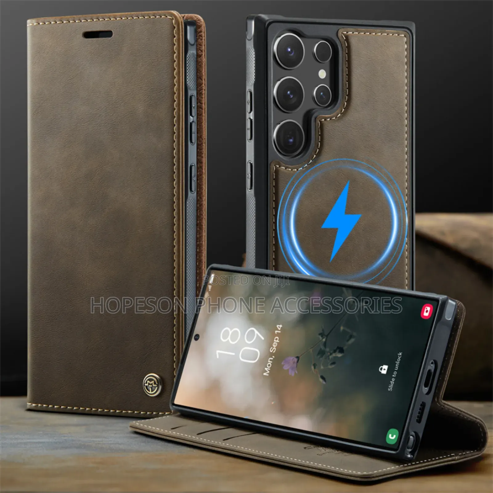 Samsung (2in1) Detachable High Quality Leather Case With Wallet