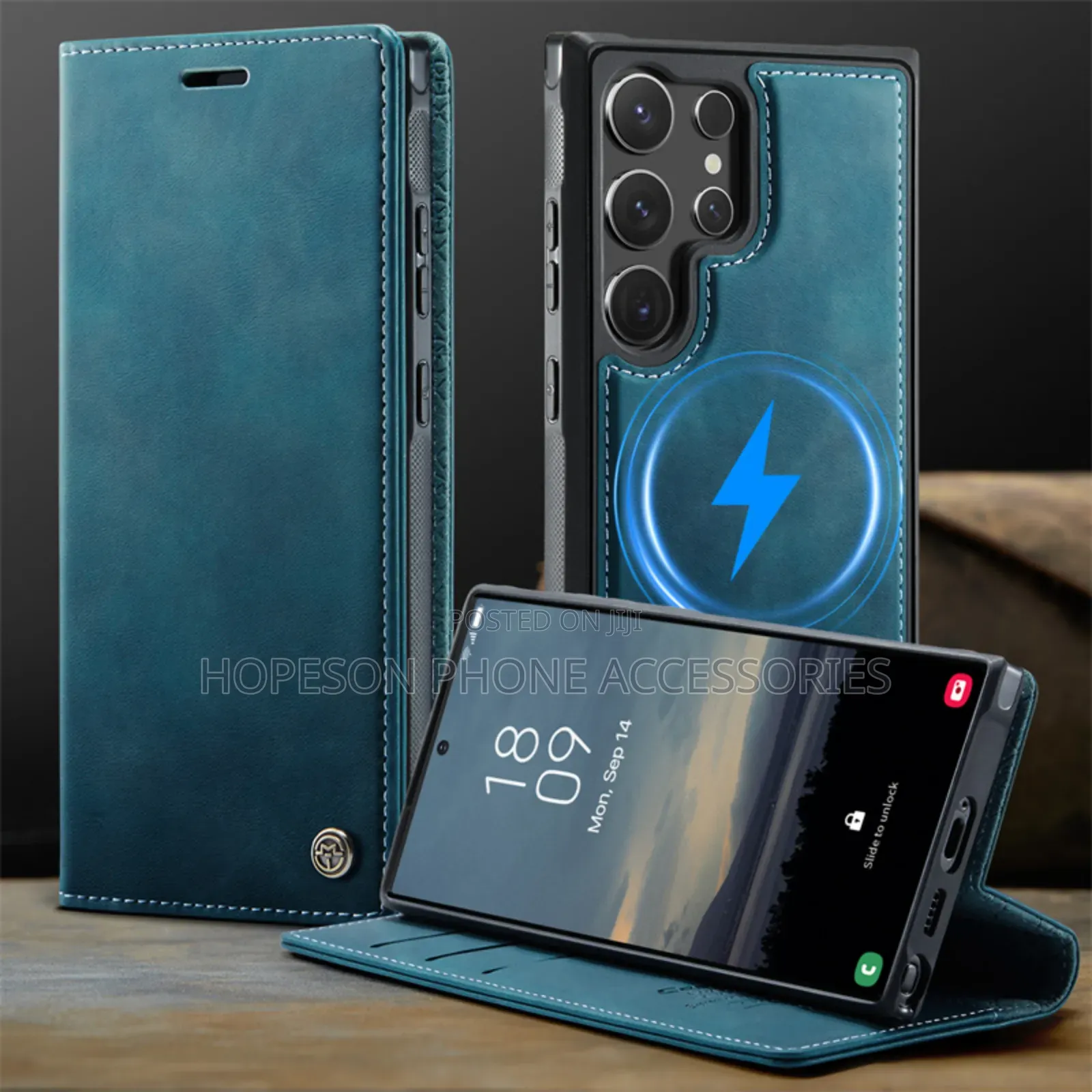Samsung (2in1) Detachable High Quality Leather Case With Wallet