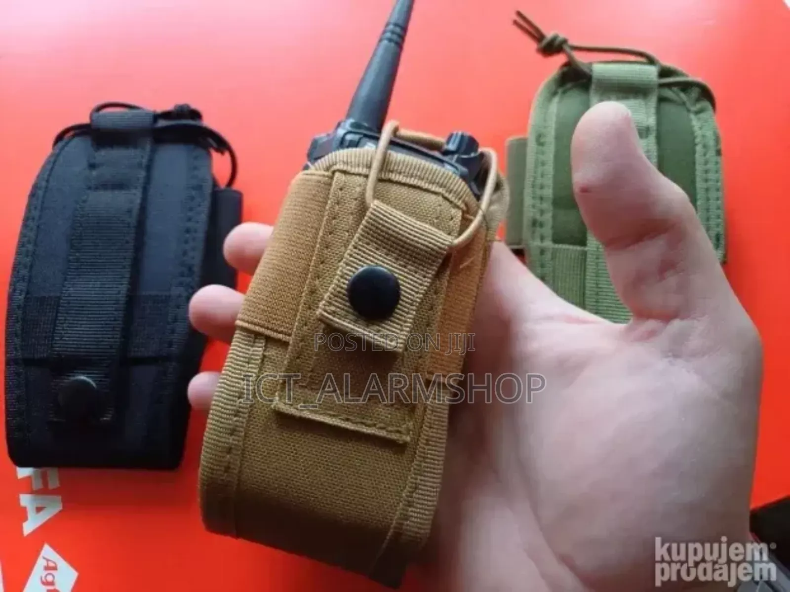 Walkie Talkie Camouflage Wallet Side Case