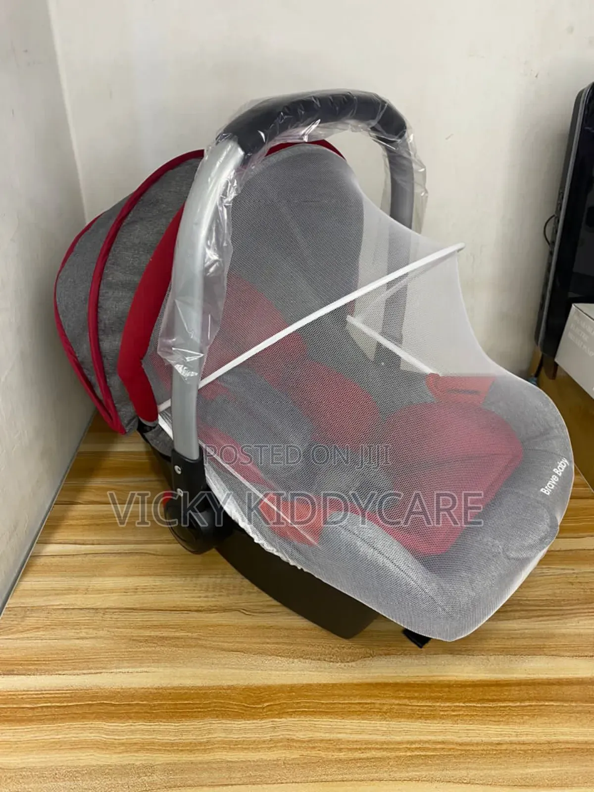 Car Seat Carrier With Mosquito Net for Babies