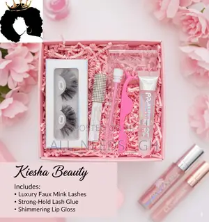 Kiesha Beauty Glam Set (Lash Set)
