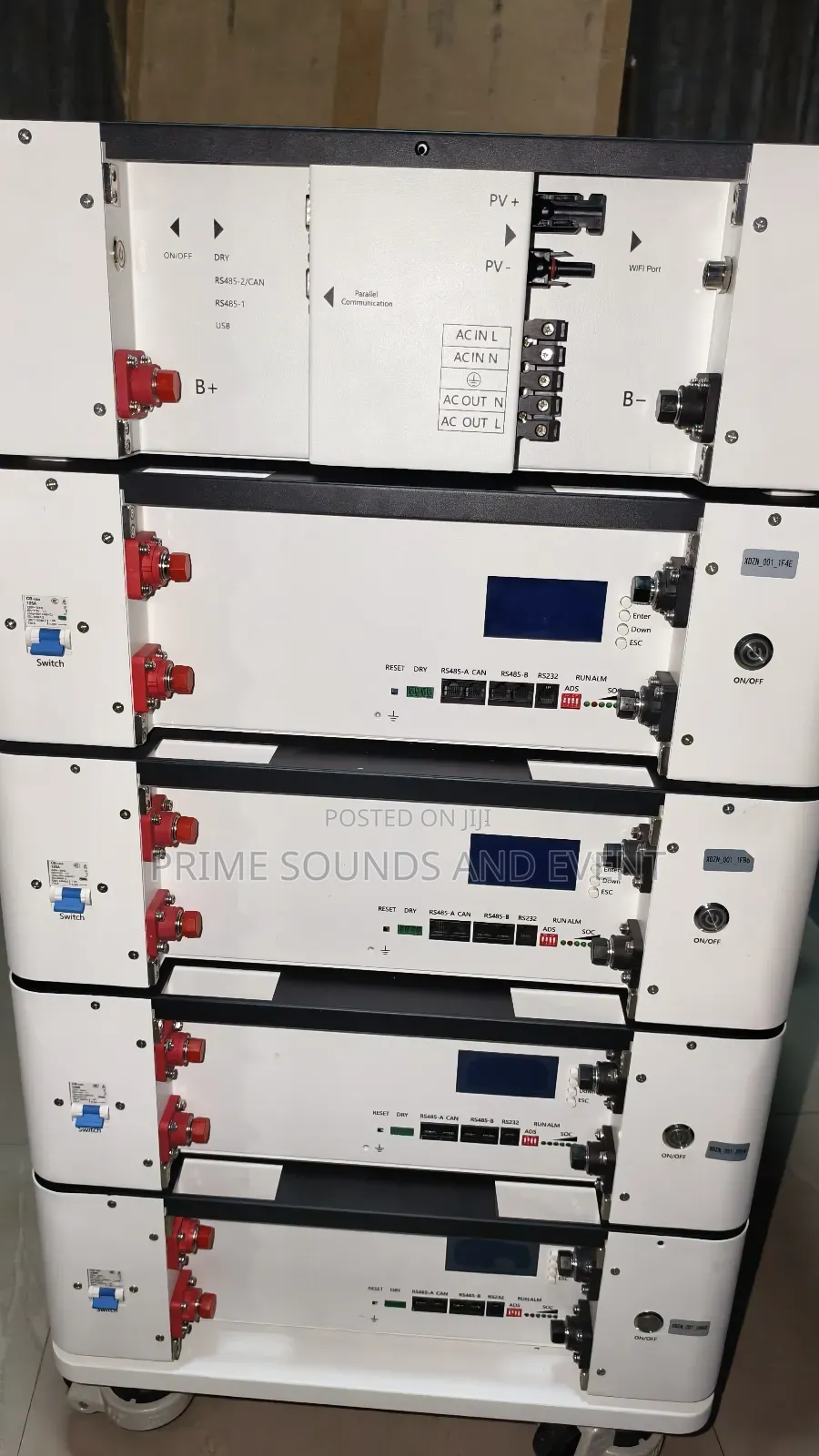 24kw Hybrid Stackable Battery