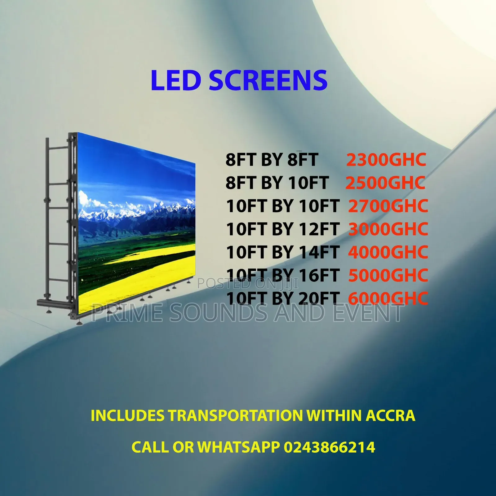 Led Screens For Rent