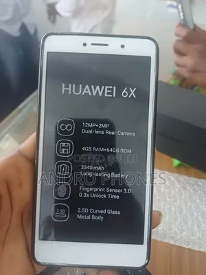 Huawei Honor 6X 64 GB Silver