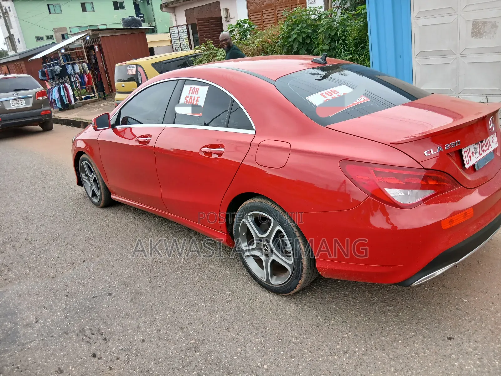 Mercedes-Benz C250 2018 Red