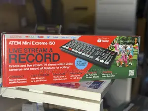 Atem Extreme Iso Hdmi Video Switcher ( 8 Channels Hdmi)