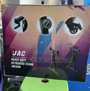 Jac Heavy Duty Keyboard Stand (Adjustable)
