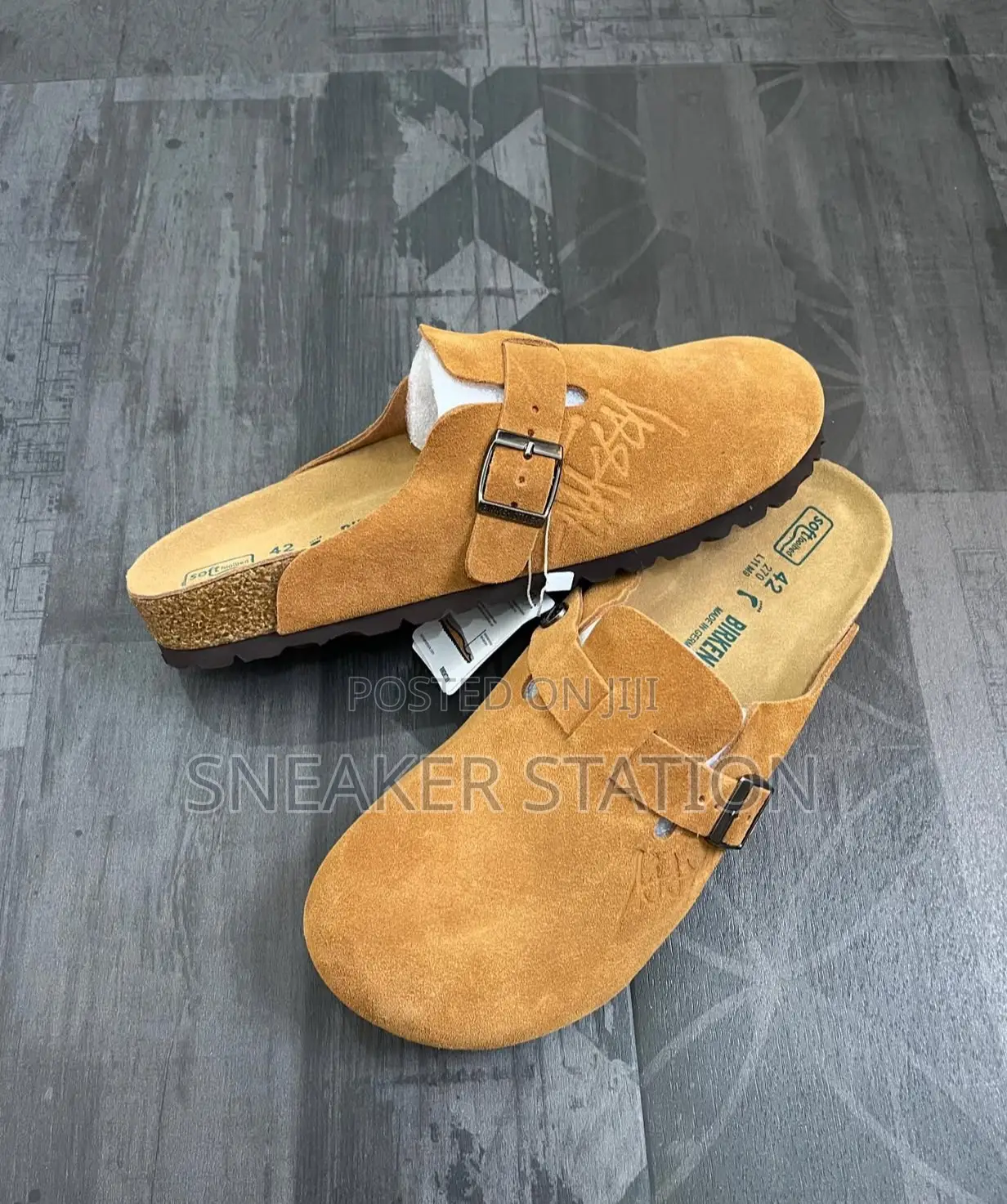 Birkenstock Boston Suede Brown