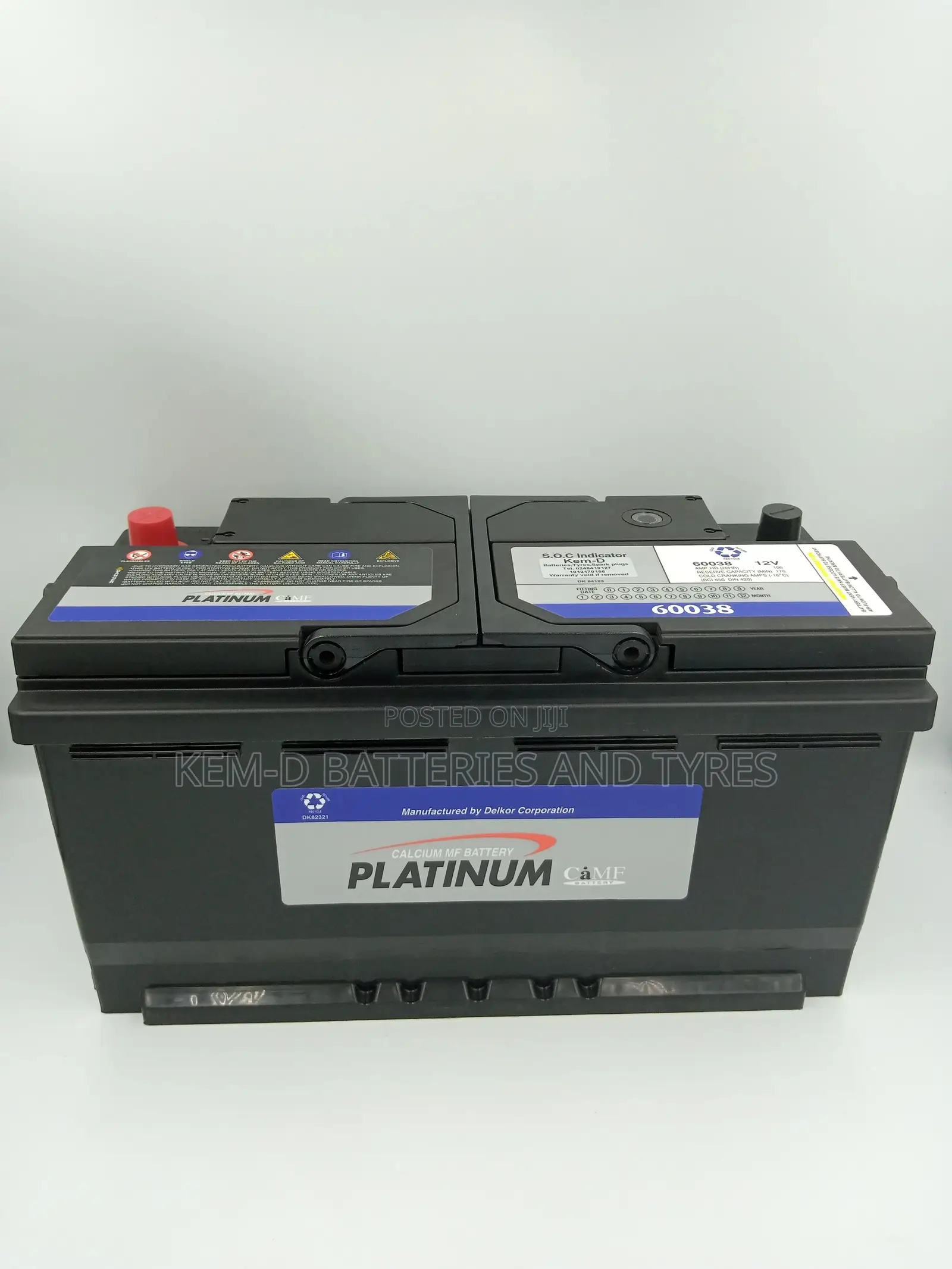 19 Plates Platinum Car Battery
