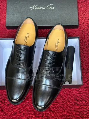 Black Kennett Cole Men's Dress Shoe