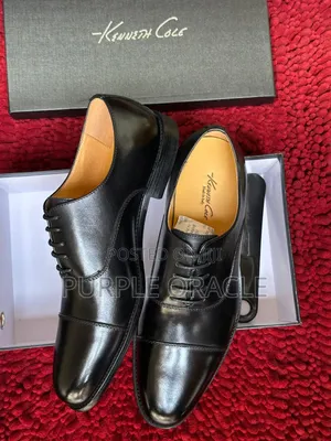 Black Kennett Cole Men's Dress Shoe