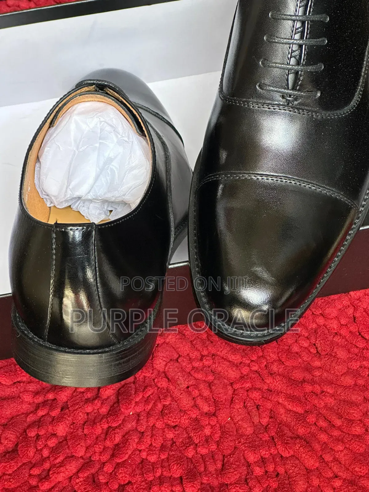 Black Kennett Cole Men's Dress Shoe