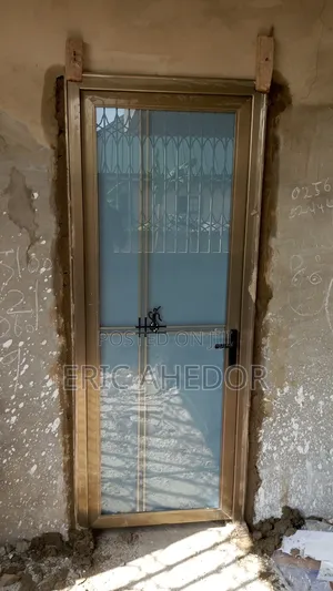 Champagne Design Glass Door and Accessories