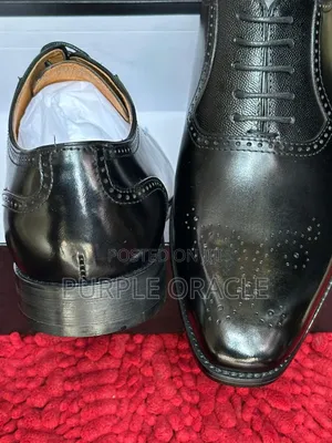 Black Leather Paul Parkman Dress Shoe