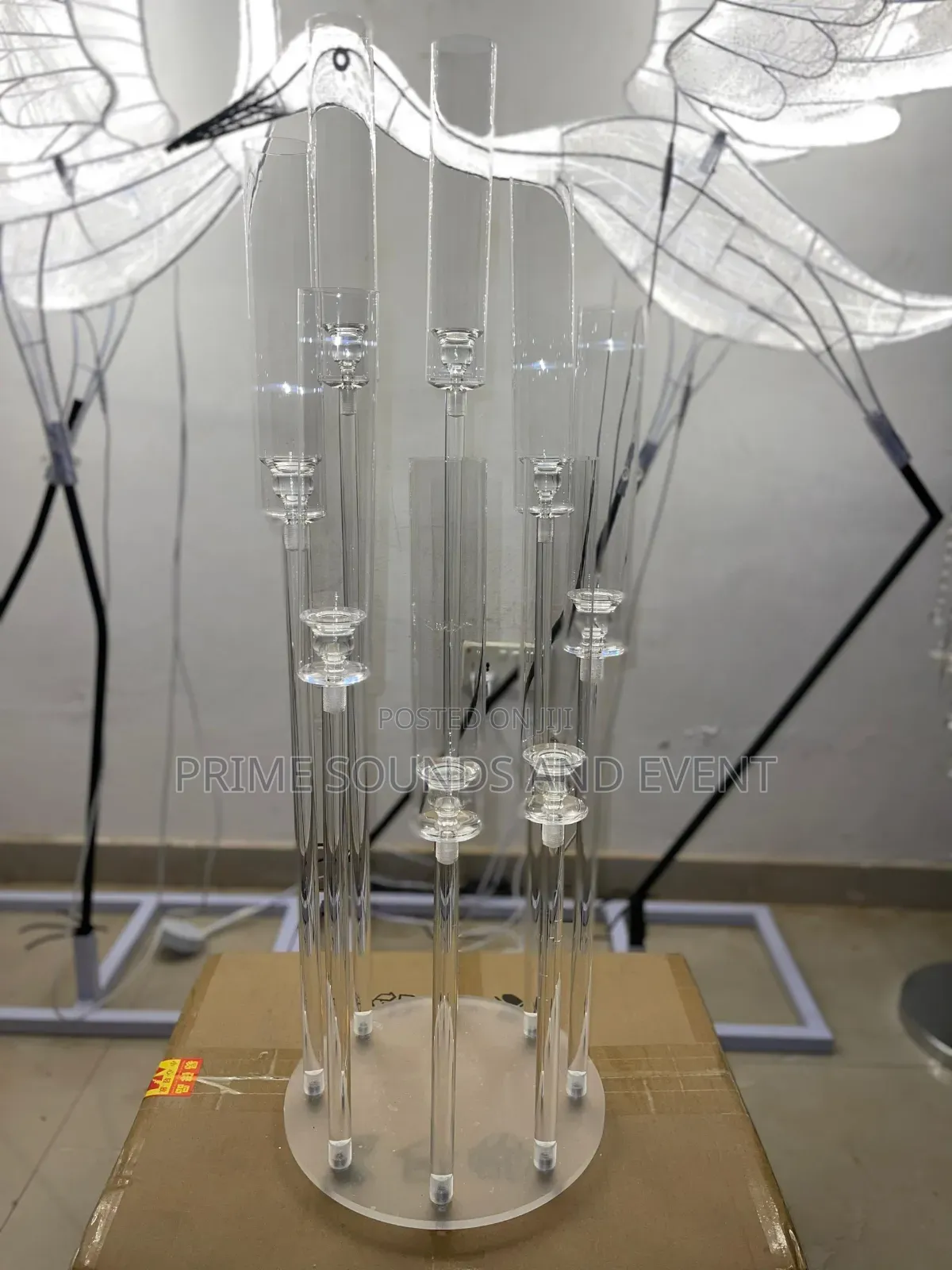 Acrylic Candelabra