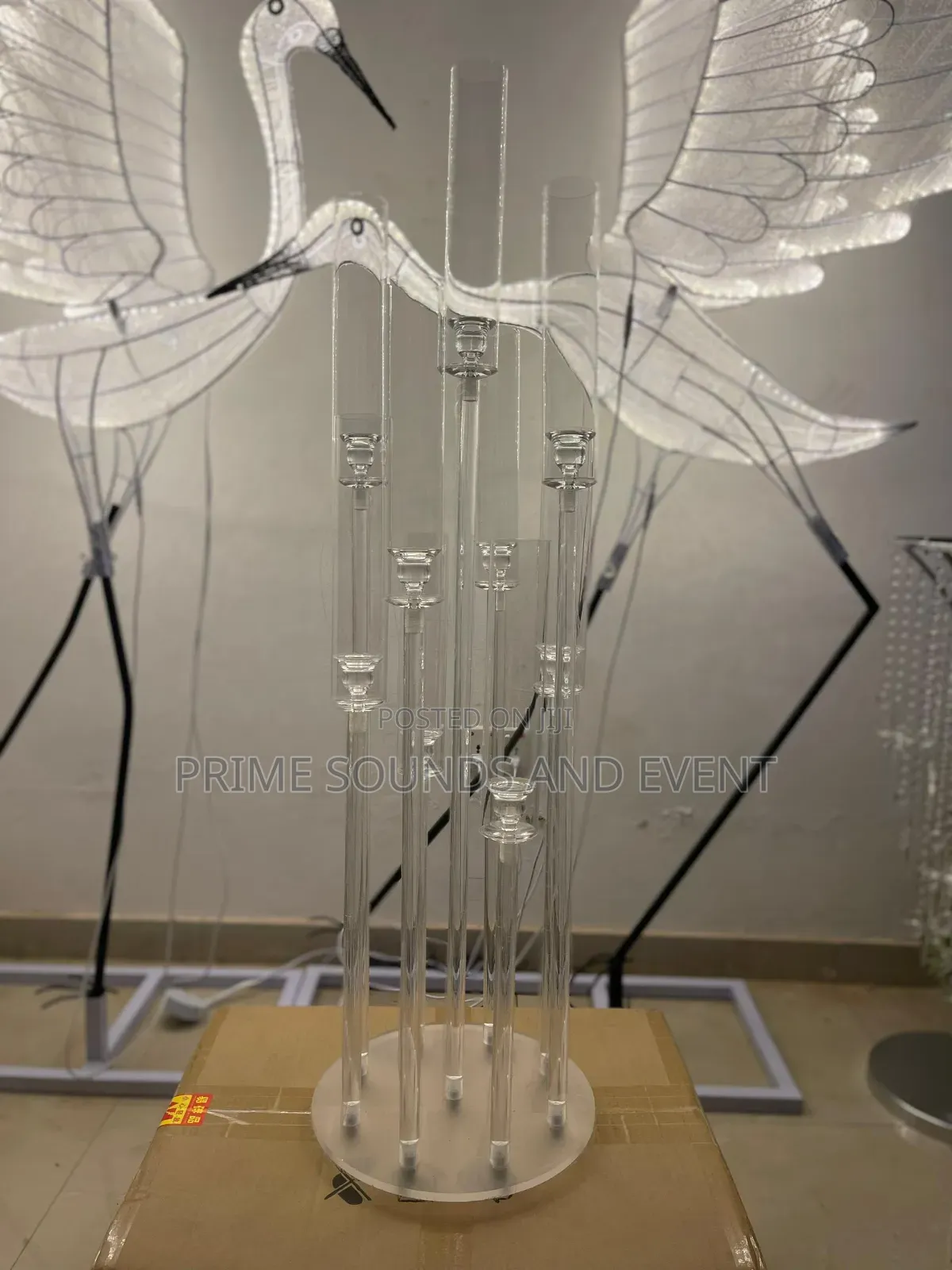 Acrylic Candelabra