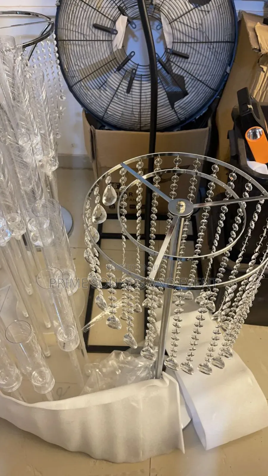 Acrylic Candelabra