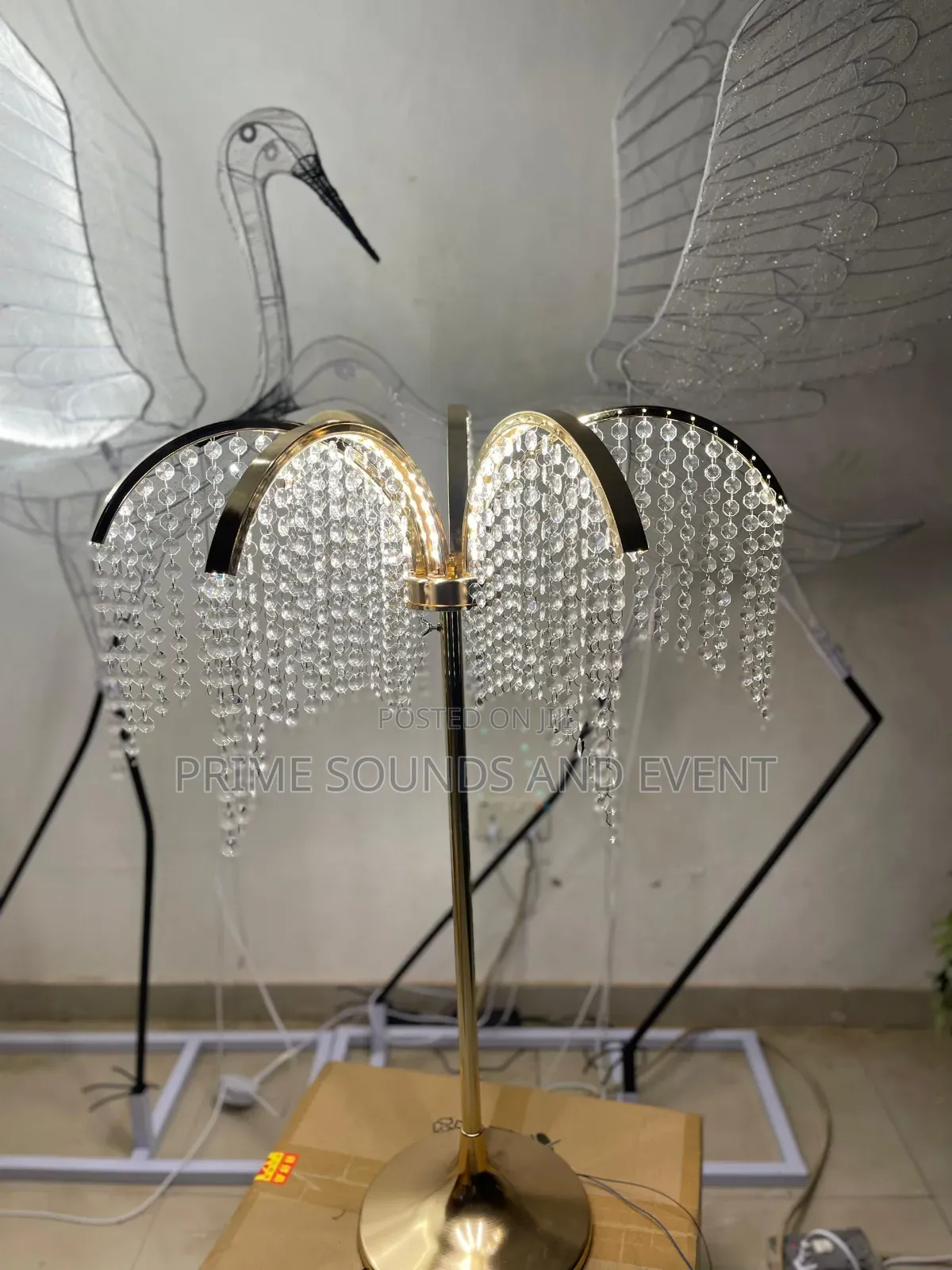Acrylic Candelabra