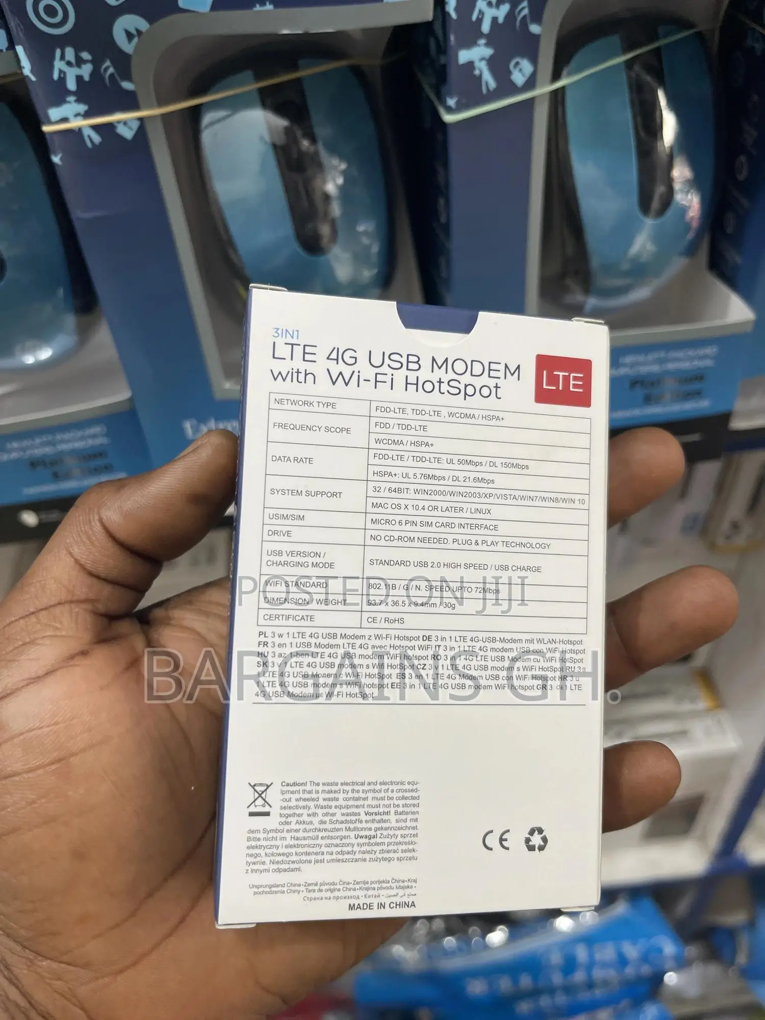 3 in 1 4g Universal Modem With Wifi Hotspot
